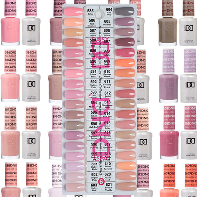 DND Swatch Gel & Polish Collection 6