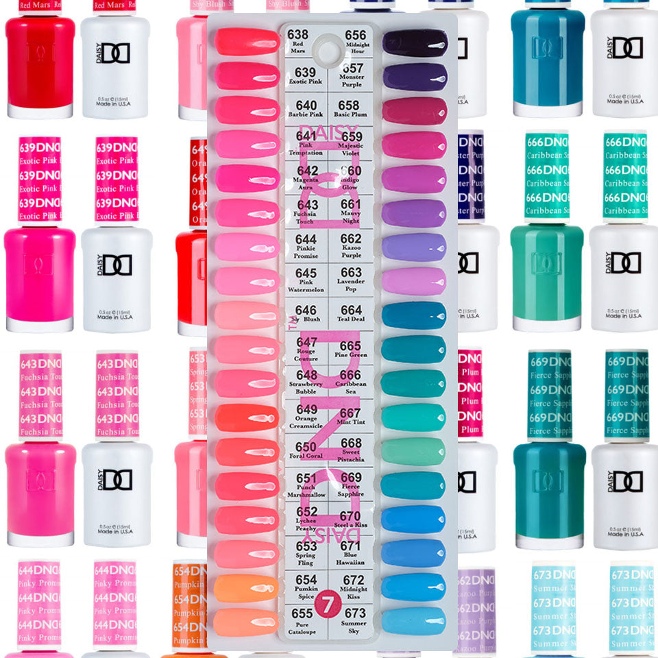 DND Swatch Gel & Polish Collection 7