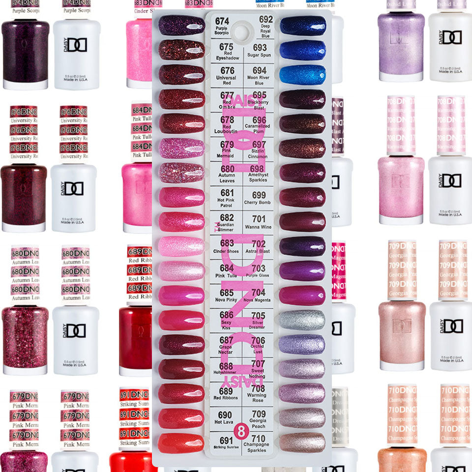 DND Swatch Gel & Polish Collection 8