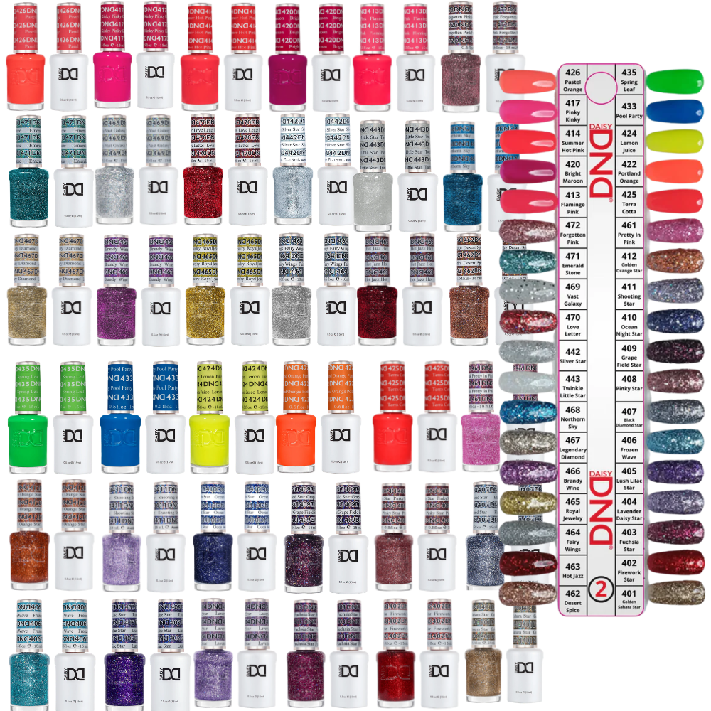 DND Swatch Gel & Polish Collection 2