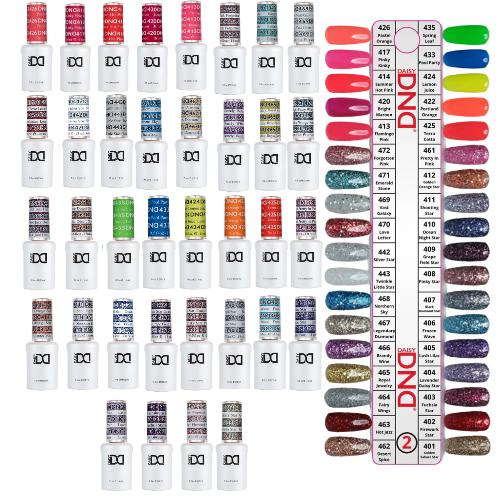 DND Swatch Gel & Polish Collection 2