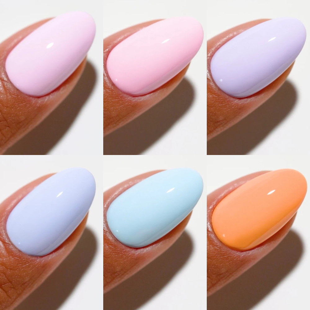 color swatch for DND DC Gel Polish 12pc Set - Spring Pastels
