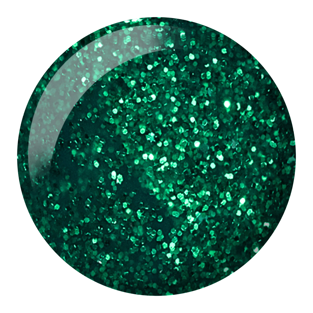 swatch for DND Gel Polish 582 Emerald Quartz