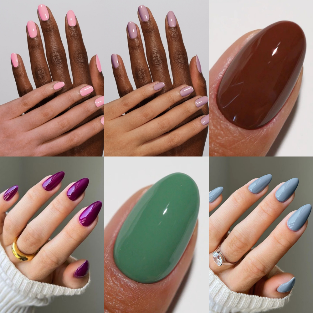 swatch for DND Diva Fall Gel Polish 6pc Bundle - Earthy Tones