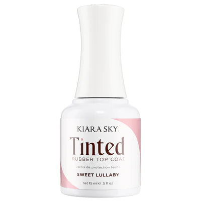 Kiara Sky Tinted Rubber Top Coat - TNT02 Sweet Lullaby