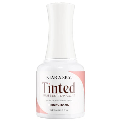 Kiara Sky Tinted Rubber Top Coat - TNT07 Honeymoon
