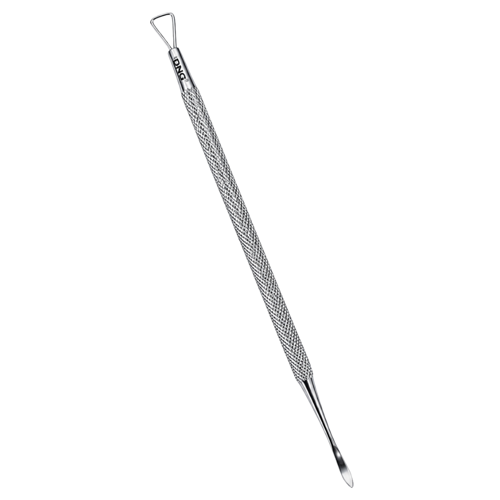 DND Triangular & Pointed Curve Cuticle Pusher