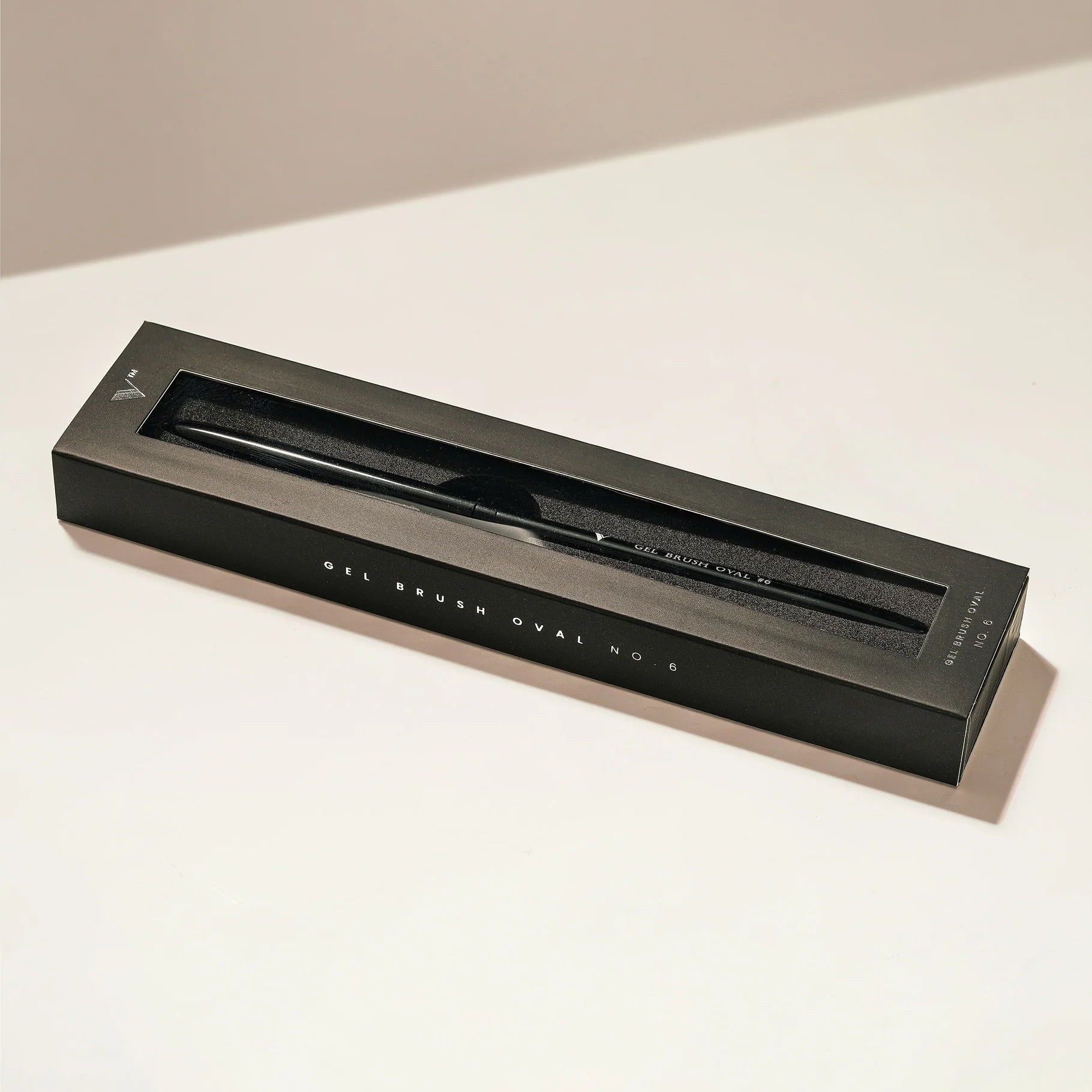 V Beauty Pure Gel Brush - Oval #6 box