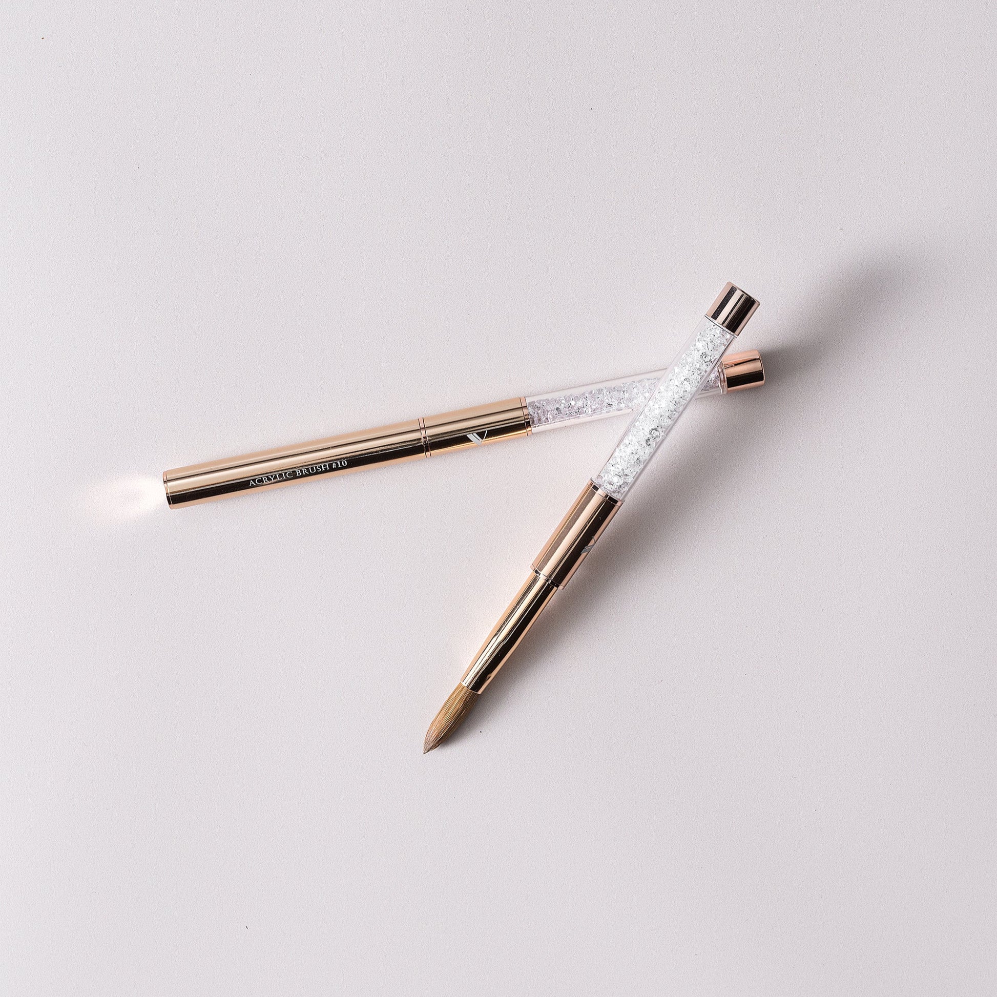 V Beauty Pure Kolinsky Acrylic Brush - Natural