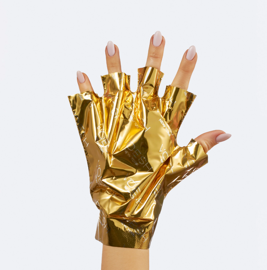 Voesh Collagen Glove - Imperial Gold sample 2