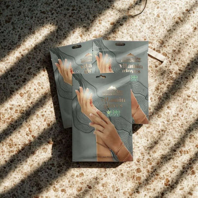 Volcano Spa Vitamin Gloves w/ Herb