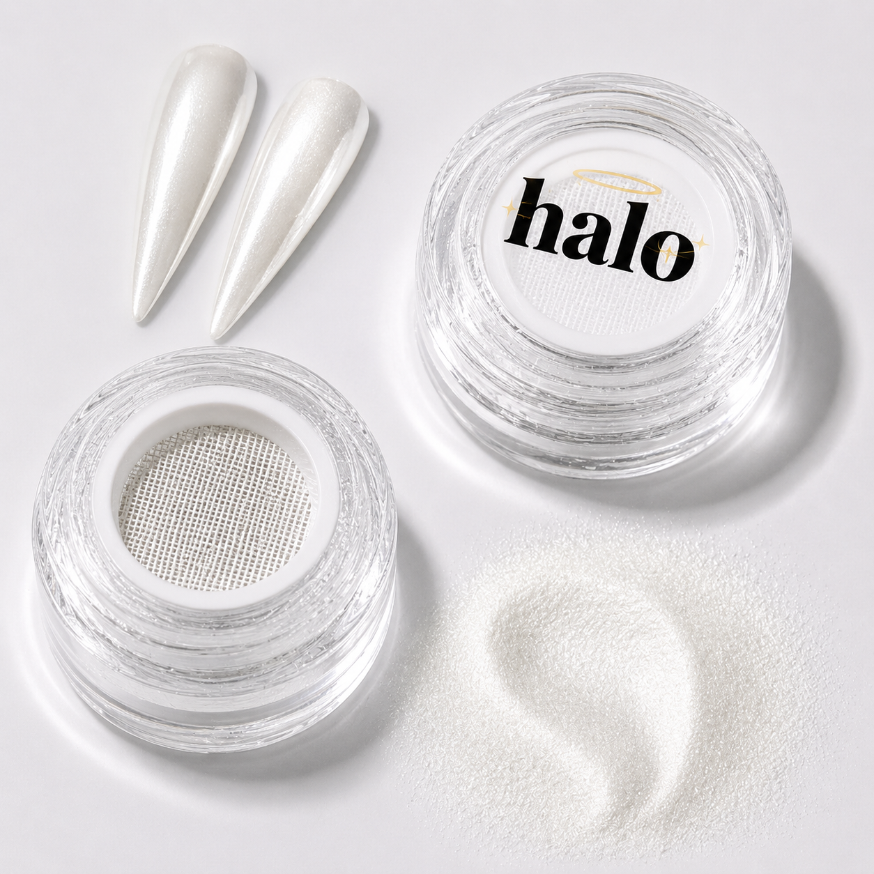 Halo White Silk Chrome Powder 1g