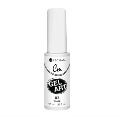 CMG02 White Nail Art Gel by Lechat