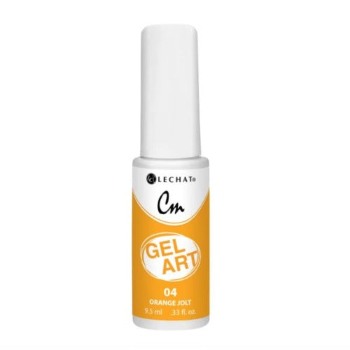 CMG04 Orange Jolt Nail Art Gel by Lechat