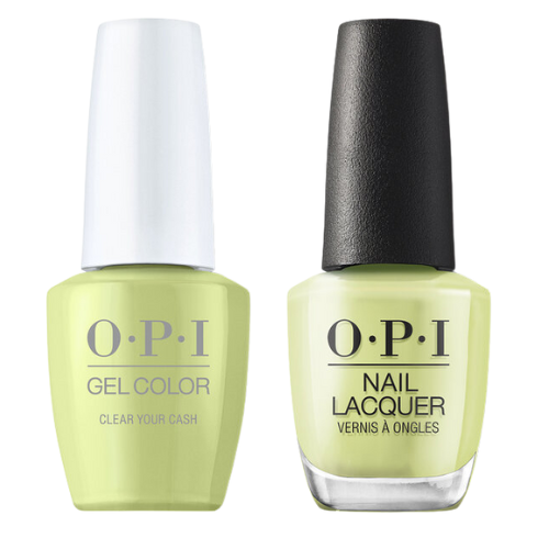 S005 Clear Your Cash Gel & Polish Duo by OPI
