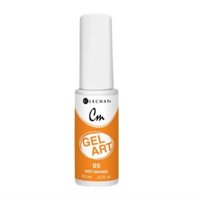CMG05 Hot Orange Nail Art Gel by Lechat