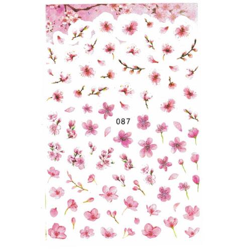 Nail Decal Sticker Floral - #087