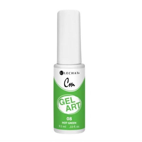 CMG08 Hot Green Nail Art Gel by Lechat