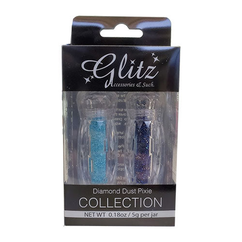 Glitz Diamond Dust Pixie Ombre - Soothing Blue