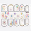 Design Nail Art Sticker Set - OB010 : Aurora Touch