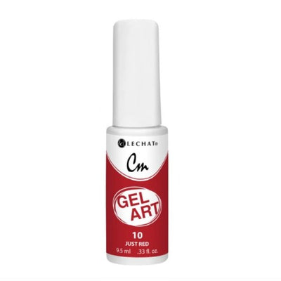 CMG10 Just Red Nail Art Gel by Lechat