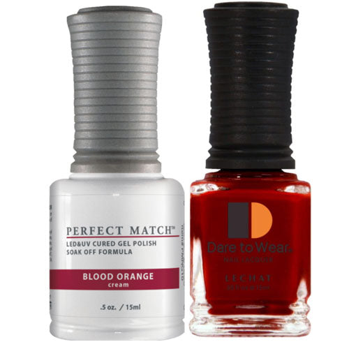 #010 Blood Orange Perfect Match Duo by Lechat