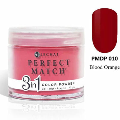 #010 Blood Orange Perfect Match Dip by Lechat