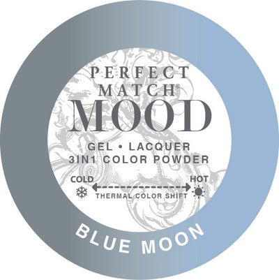swatch of 012 Blue Moon Perfect Match Mood Trio by Lechat