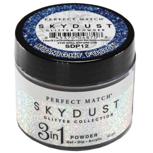 Perfect Match Sky Dust Glitter 3in1 Powder - SDP12 Midnight Fusion