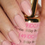 Hands Wearing 149 Silky Peach Duo By DND DC
