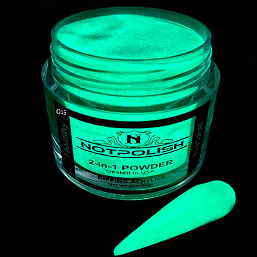 NOTPOLISH Glow 15 Neon Ninjas - 2oz