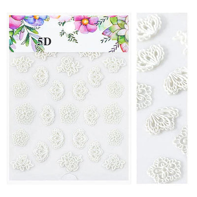 5D Nail Decal Sticker Floral - 11