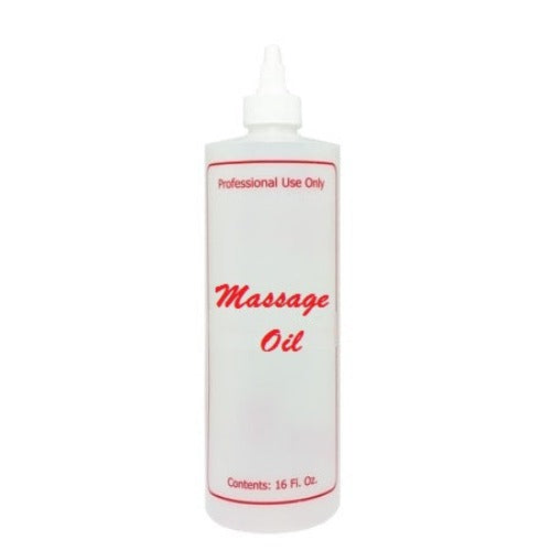 Empty Plastic Bottle with Twist Cap 16oz - Massage Oil