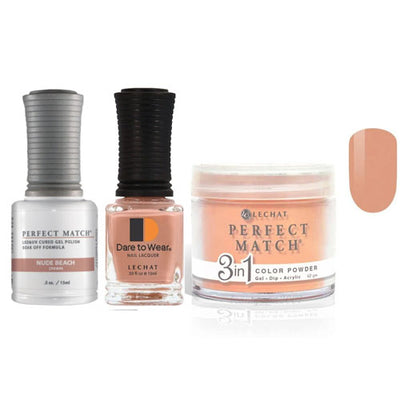 177 Nude Beach Perfect Match Trio by Lechat