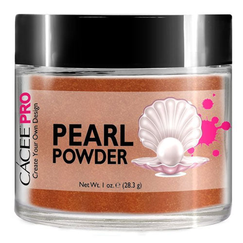 Cacee Pearl Powder Nail Art - #17 Orche Brown