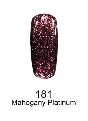 Swatch of 181 Mahogany Platinum By DND DC