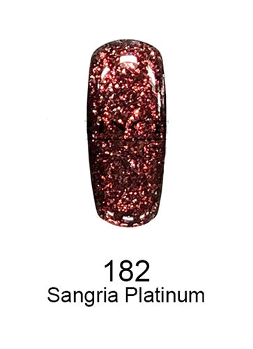 Swatch of 182 Sangria Platinum By DND DC