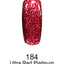 Swatch of 184 Ultra Red Platinum By DND DC