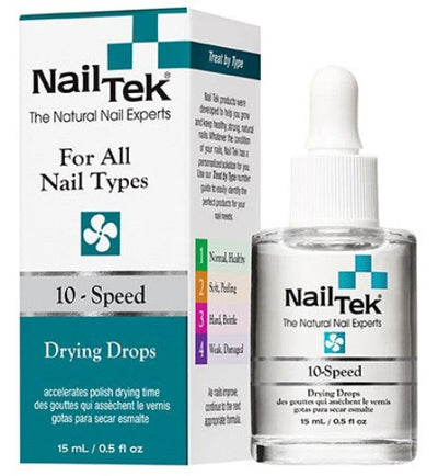 Nail Tek - For All Nail Types - 10-Speed Drying Drops