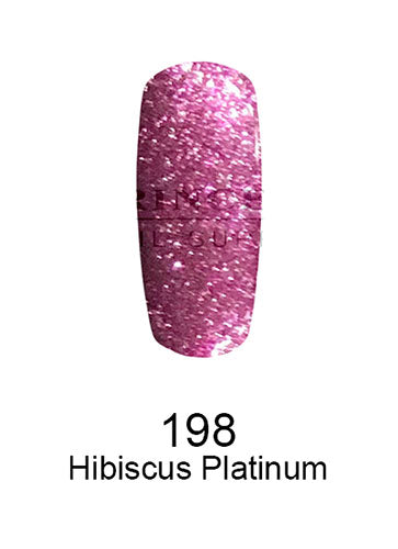 Swatch of 198 Hibiscus Platinum By DND DC