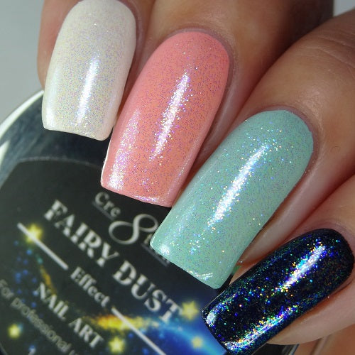 Cre8tion - Nail Art Pigment Fairy Dust 1g - 01