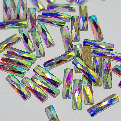 3100PCS Multi Shape Ab Glass Nail Crystals Rhinestones Bulk