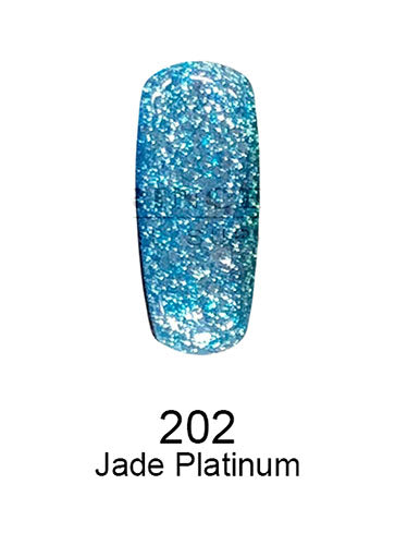 Swatch of 202 Jade Platinum By DND DC
