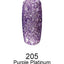 Swatch of 205 Purple Platinum By DND DC