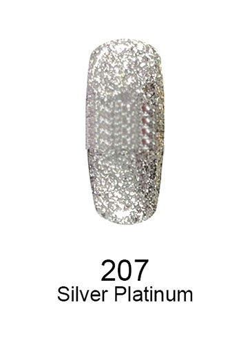 Swatch of 207 Silver Platinum By DND DC