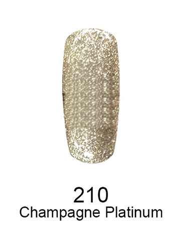 Swatch of 210 Champagne Platinum By DND DC