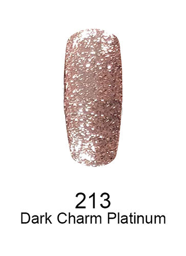 Swatch of 213 Dark Charm Platinum By DND DC