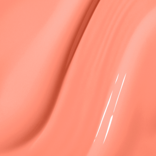 Swatch of 221 Orangesicle Gel Couleur By Apres