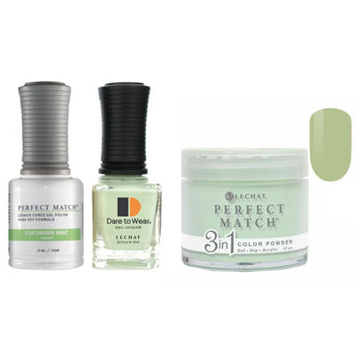 227 Cucumber Mint Perfect Match Trio by Lechat