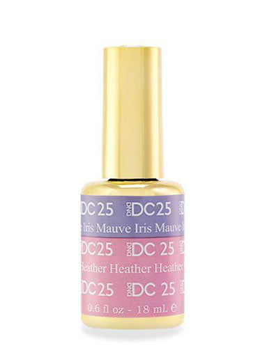 DND DC MOOD 25 Mauve Iris / White Pink